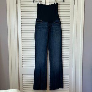 7 For All Mankind maternity jeans blue 27 women bootcut